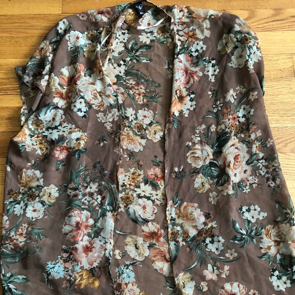 Floral kimono